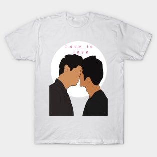 Malec: Love is love T-Shirt